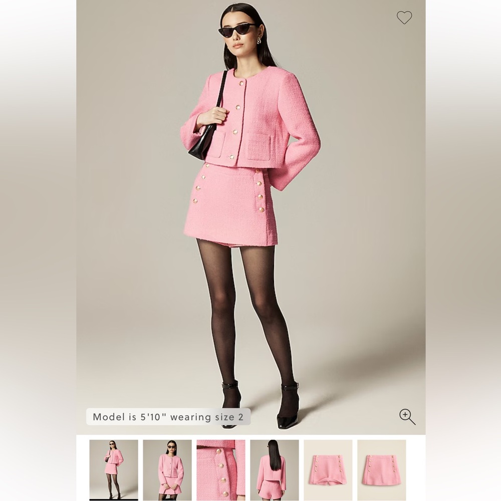 Stunning J.Crew tweed lady skirt/skort